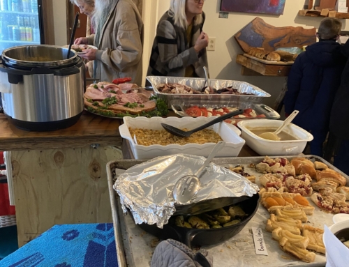 We are hosting a Thanksgiving Day potluck again this year!